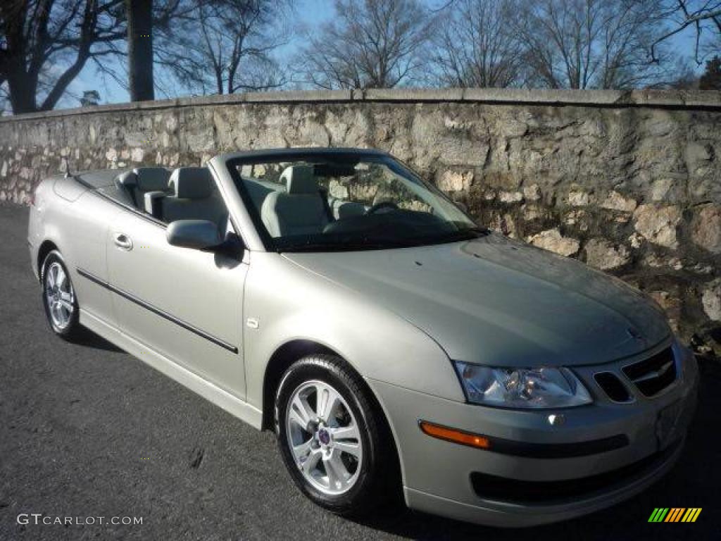 2006 9-3 2.0T Convertible - Parchment Silver Metallic / Parchment photo #1