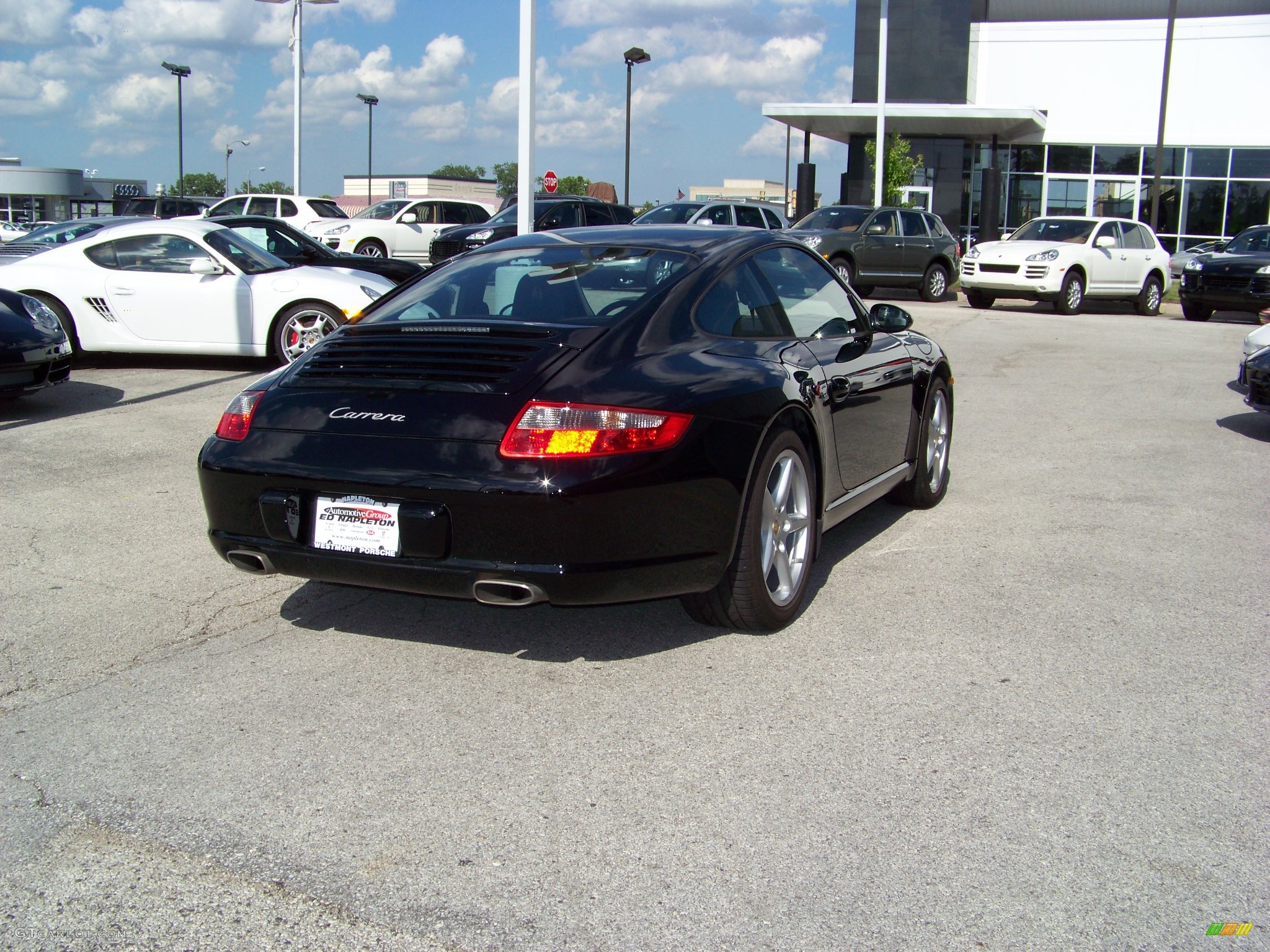 2008 911 Carrera Coupe - Black / Black photo #4