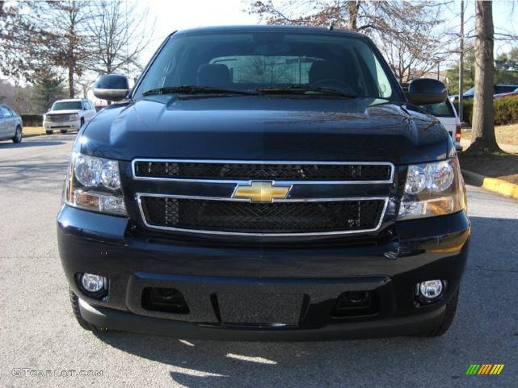 2008 Avalanche LS 4x4 - Dark Blue Metallic / Ebony photo #7