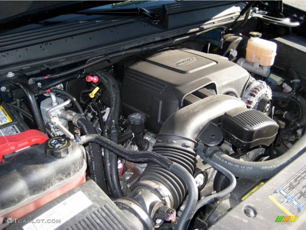2008 Avalanche LS 4x4 - Dark Blue Metallic / Ebony photo #10