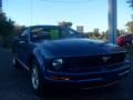 2008 Black Ford Mustang V6 Deluxe Convertible  photo #9