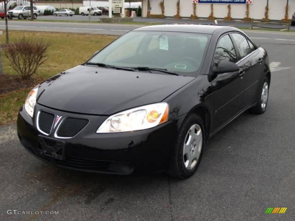 2006 G6 Sedan - Black / Ebony photo #2