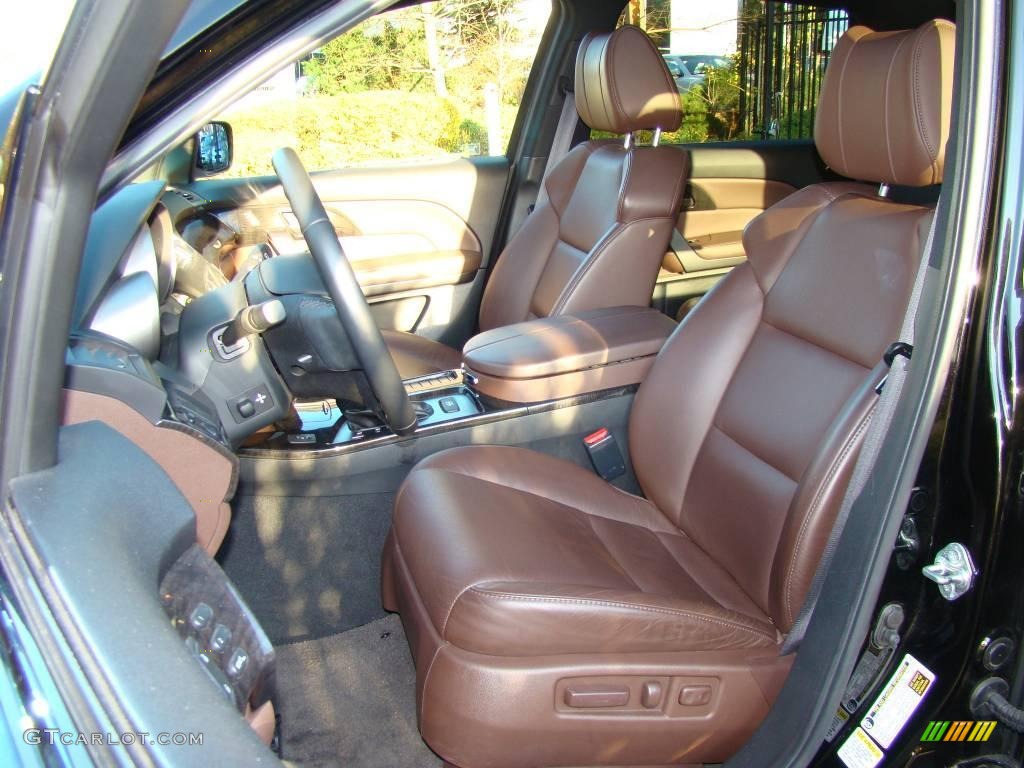 2007 MDX Sport - Formal Black Pearl / Bordeaux photo #8