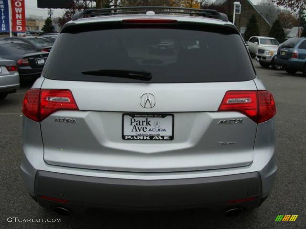 2007 MDX  - Billet Silver Metallic / Ebony photo #5