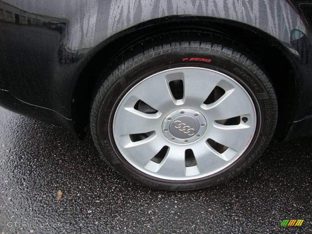 2000 A6 4.2 quattro Sedan - Brilliant Black / Vanilla/Onyx photo #26