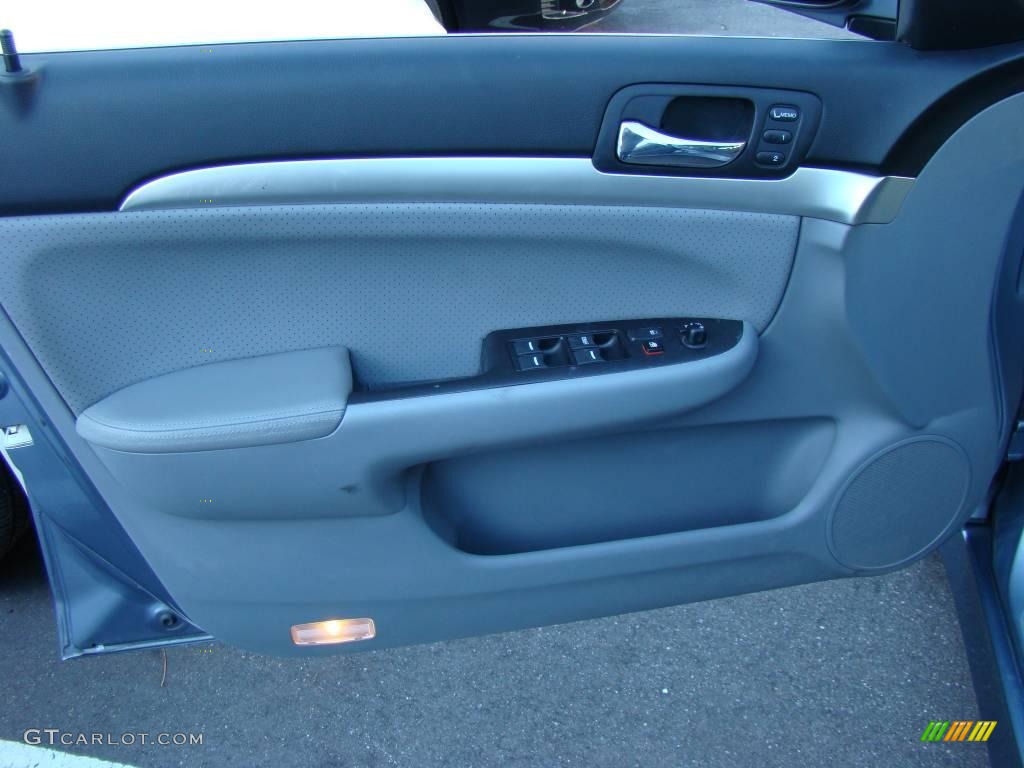 2008 TSX Sedan - Glacier Blue Metallic / Quartz Gray photo #7