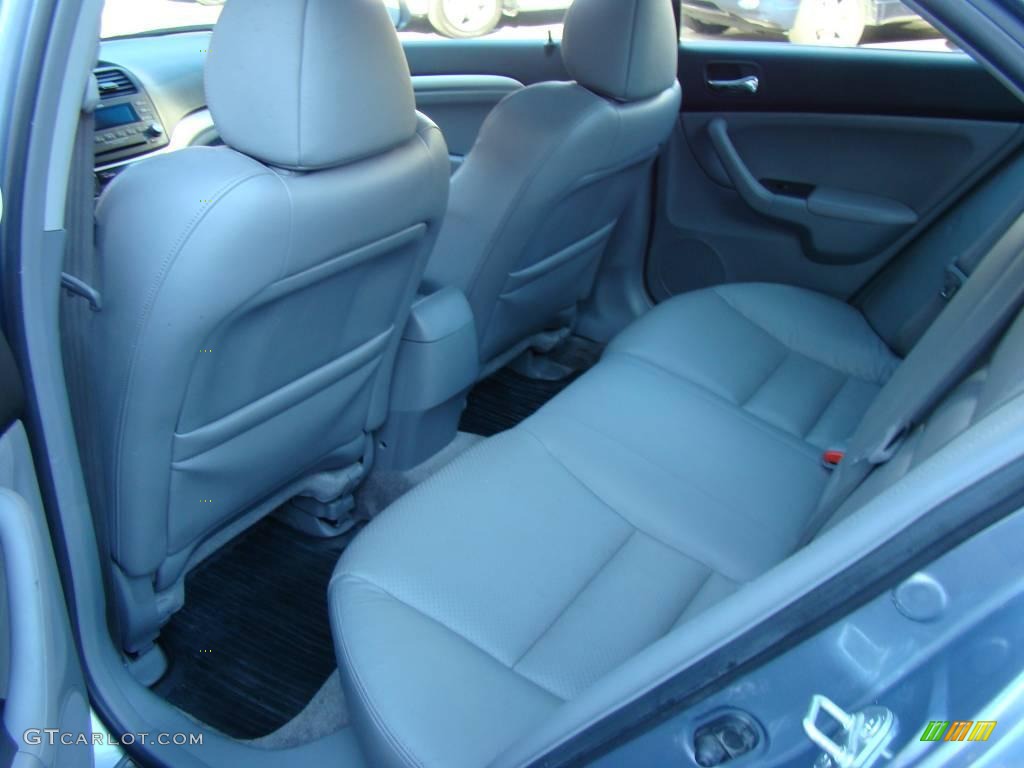 2008 TSX Sedan - Glacier Blue Metallic / Quartz Gray photo #12