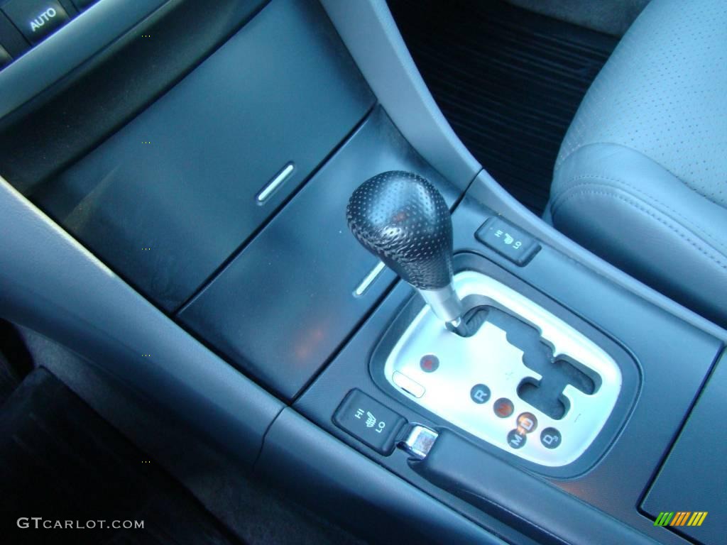 2008 TSX Sedan - Glacier Blue Metallic / Quartz Gray photo #14