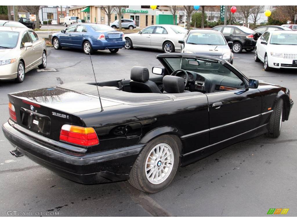 1997 3 Series 328i Convertible - Jet Black / Black photo #5