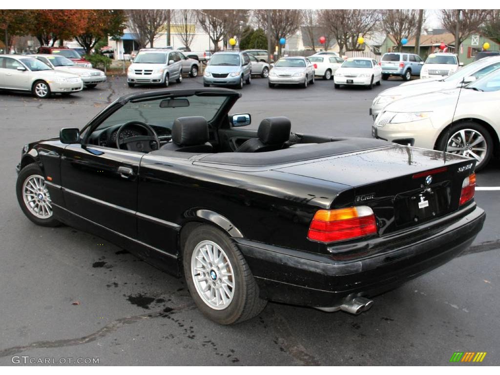 1997 3 Series 328i Convertible - Jet Black / Black photo #8