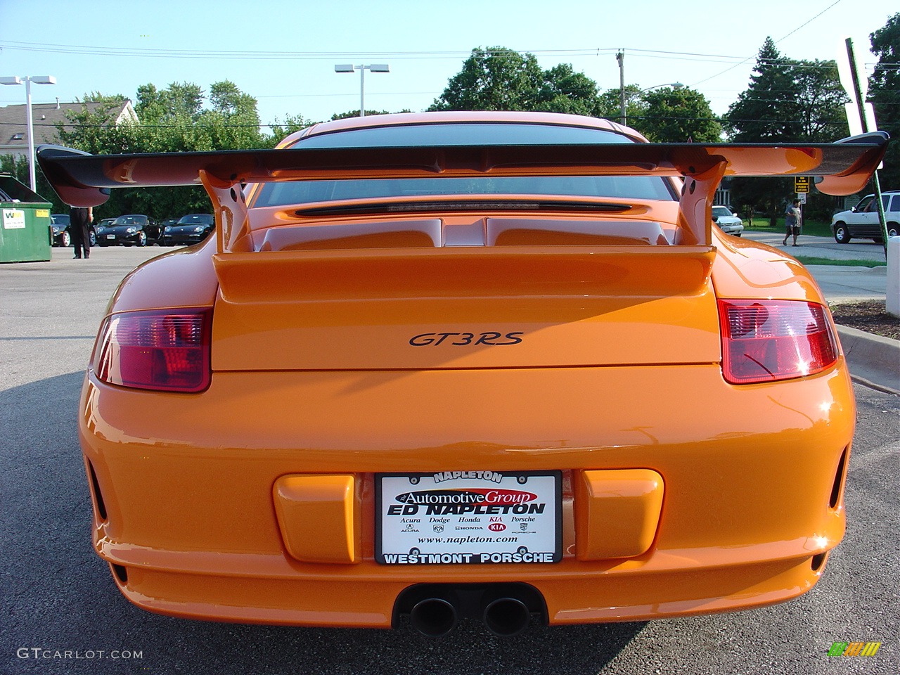 2007 911 GT3 RS - Orange/Black / Black photo #31