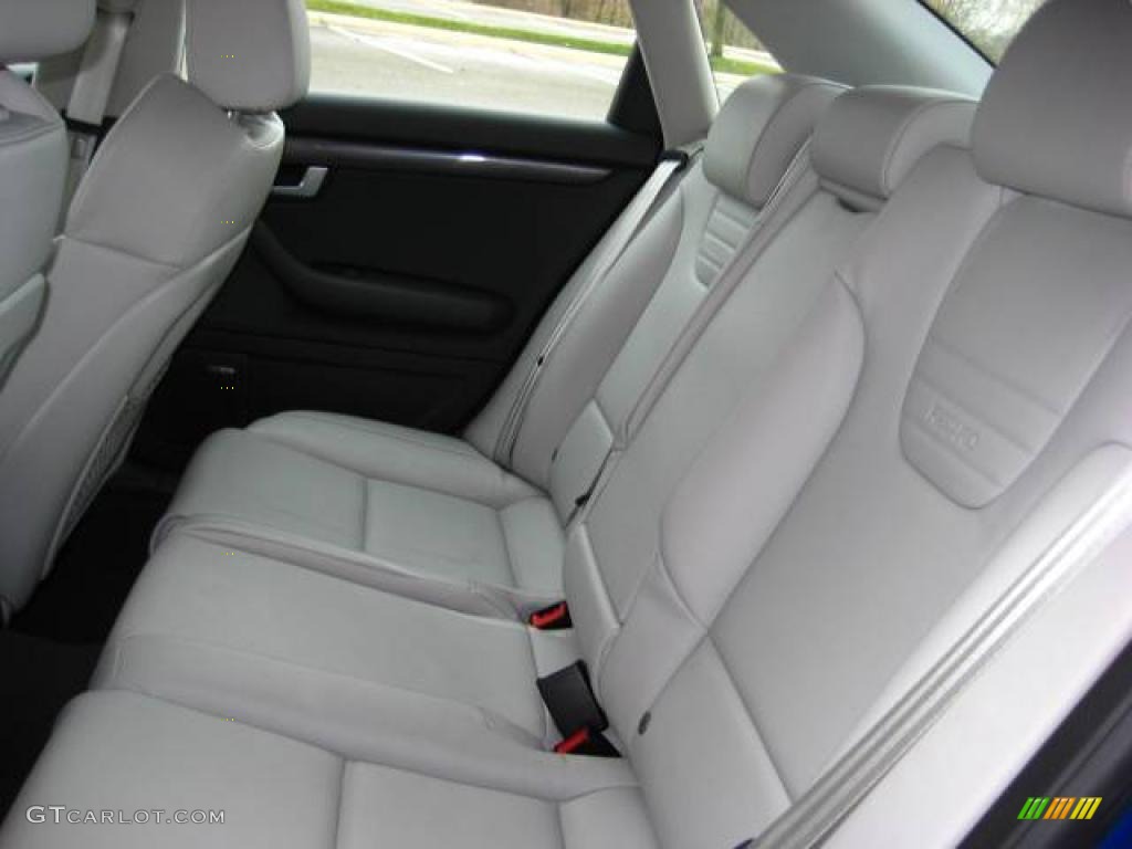 2007 S4 4.2 quattro Sedan - Sprint Blue Pearl Effect / Silver photo #14
