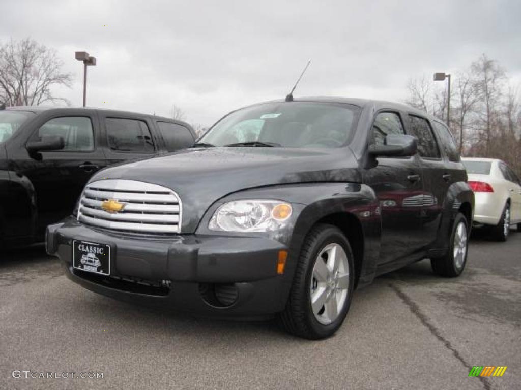 2010 HHR LT - Cyber Gray Metallic / Gray photo #1