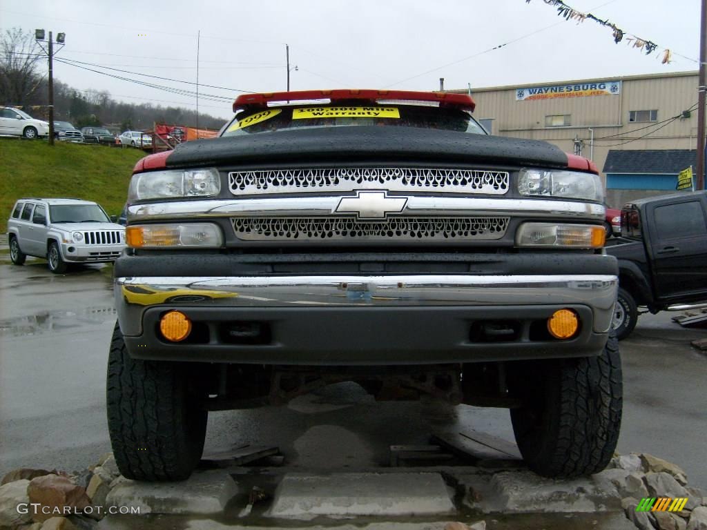 1999 Silverado 1500 LS Extended Cab 4x4 - Victory Red / Graphite photo #8