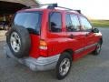2000 Wildfire Red Chevrolet Tracker Hard Top  photo #3