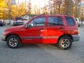 2000 Wildfire Red Chevrolet Tracker Hard Top  photo #6
