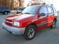 2000 Wildfire Red Chevrolet Tracker Hard Top  photo #7