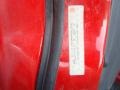 2000 Wildfire Red Chevrolet Tracker Hard Top  photo #15