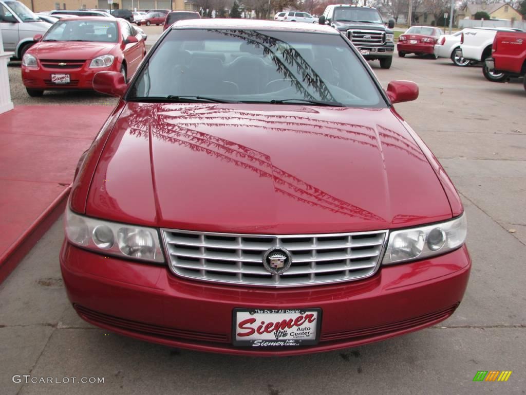 2001 Seville SLS - Crimson Red / Shale photo #3