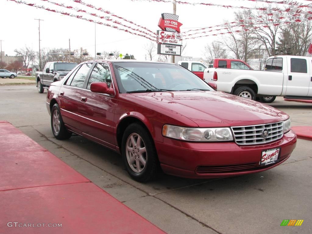 2001 Seville SLS - Crimson Red / Shale photo #4