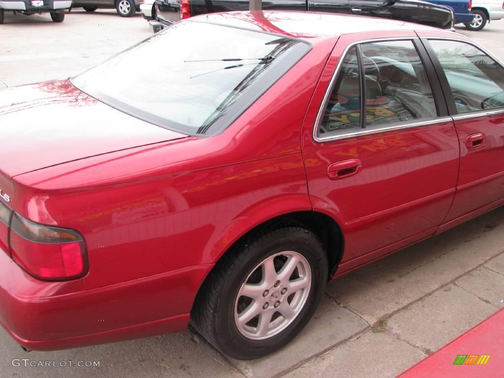 2001 Seville SLS - Crimson Red / Shale photo #6