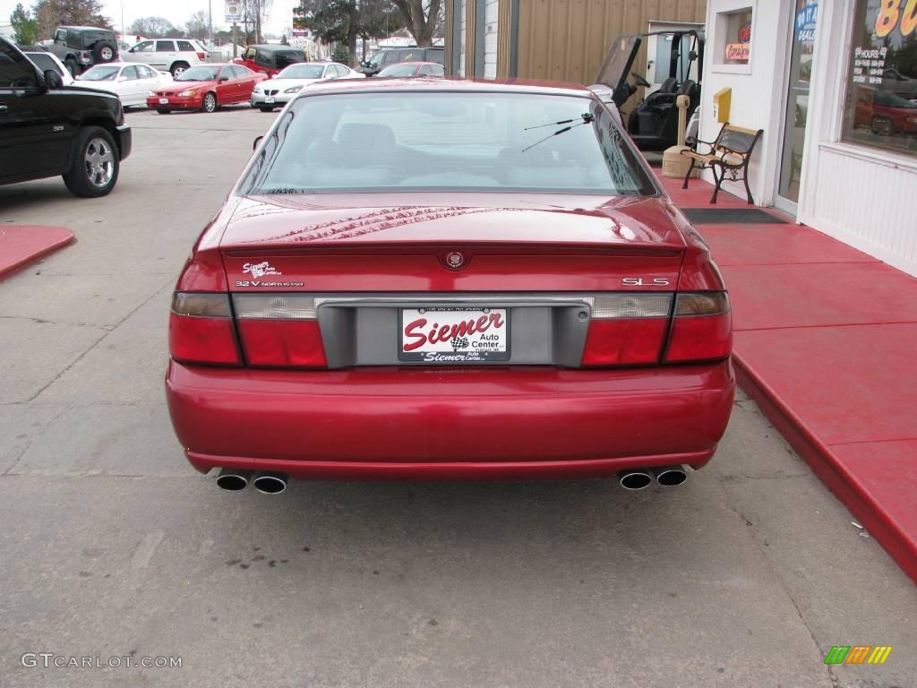 2001 Seville SLS - Crimson Red / Shale photo #9