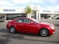 2010 Crystal Red Tintcoat Cadillac CTS 3.6 Sedan  photo #1