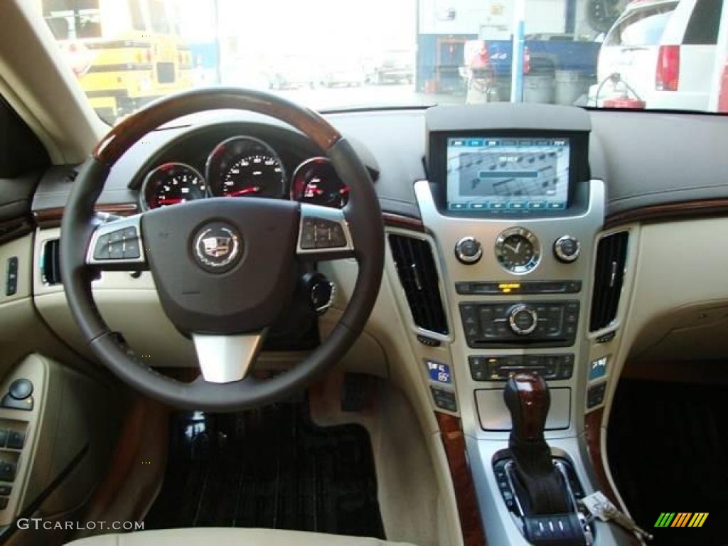 2010 CTS 3.6 Sedan - Crystal Red Tintcoat / Cashmere/Cocoa photo #17