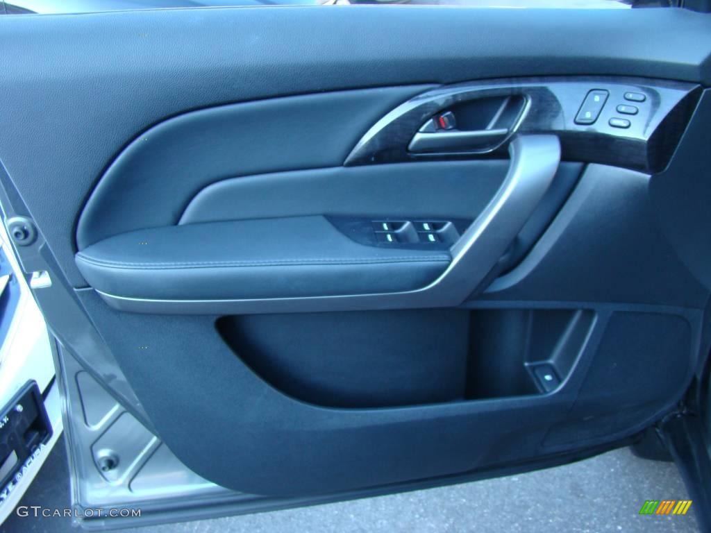 2007 MDX Technology - Nimbus Gray Metallic / Ebony photo #7