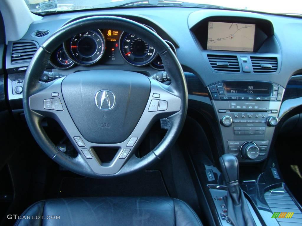 2007 MDX Technology - Nimbus Gray Metallic / Ebony photo #11