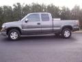 2001 Medium Charcoal Gray Metallic Chevrolet Silverado 1500 LS Extended Cab 4x4  photo #4