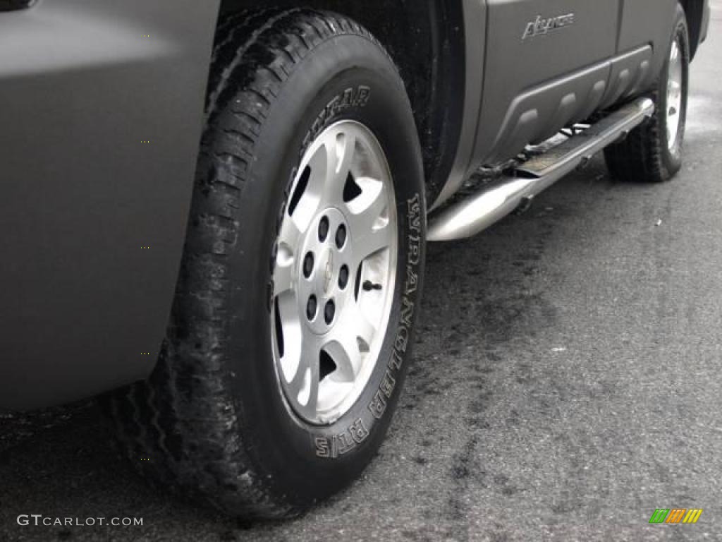 2003 Avalanche 1500 Z71 4x4 - Black / Dark Charcoal photo #6