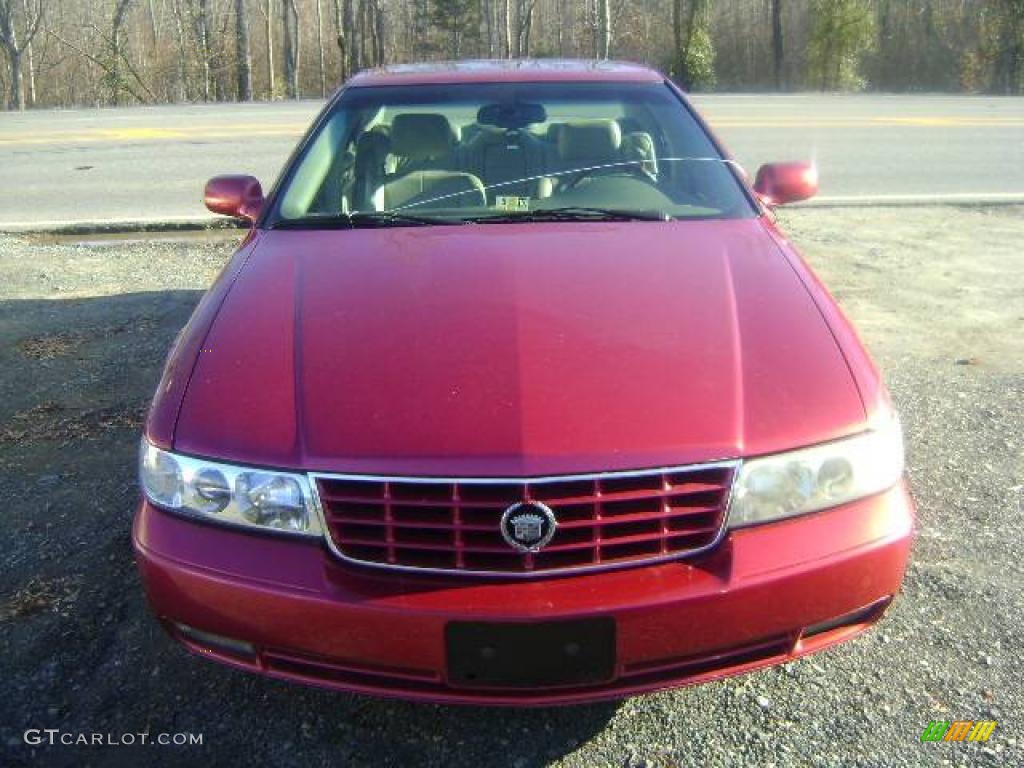 2001 Seville STS - Crimson Red / Shale photo #7