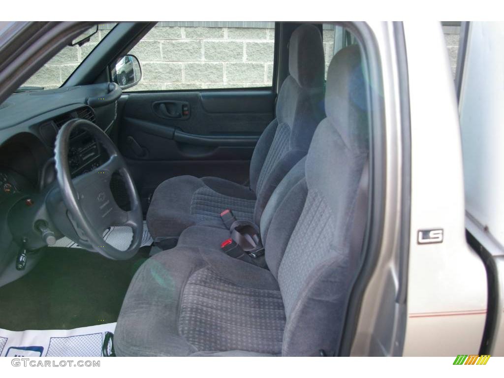 1998 S10 LS Regular Cab - Pewter Metallic / Graphite photo #3