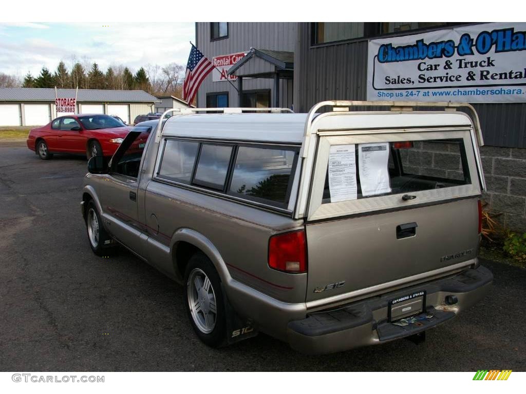 1998 S10 LS Regular Cab - Pewter Metallic / Graphite photo #6