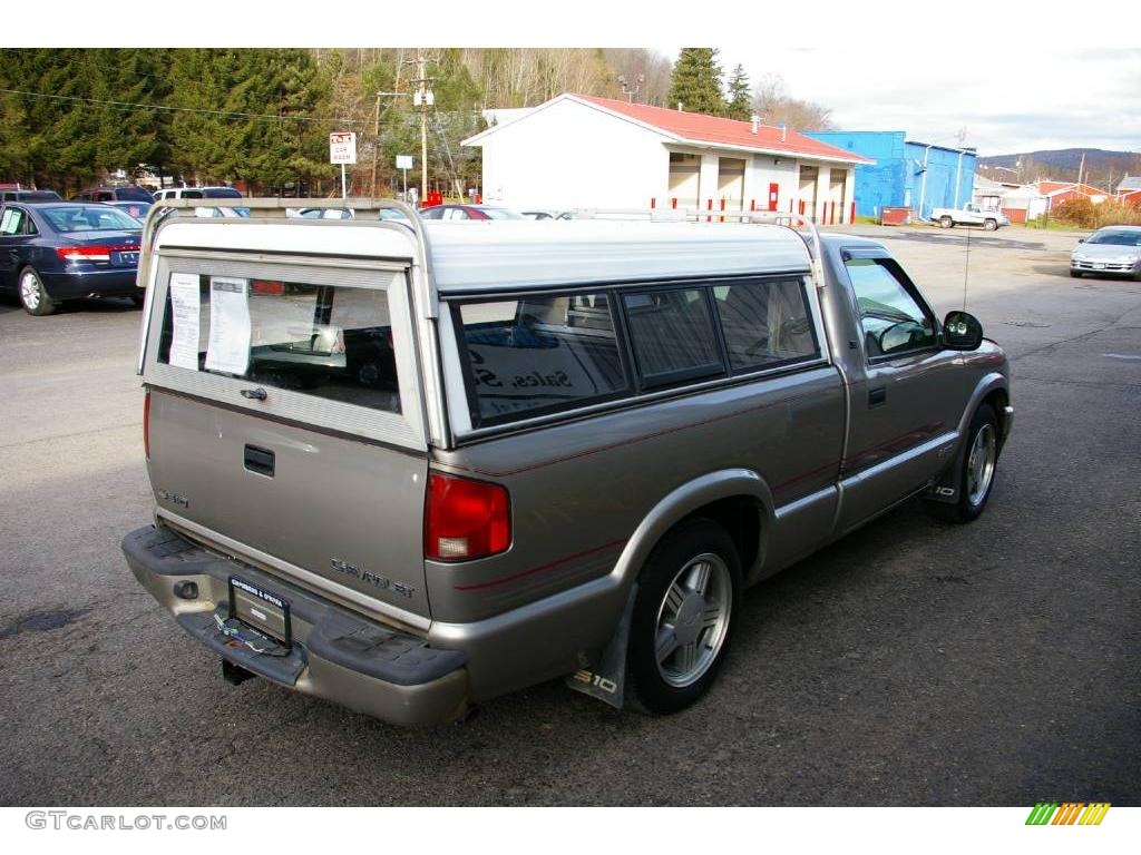1998 S10 LS Regular Cab - Pewter Metallic / Graphite photo #8