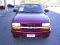 2004 Dark Cherry Red Metallic Chevrolet S10 LS Crew Cab 4x4  photo #1