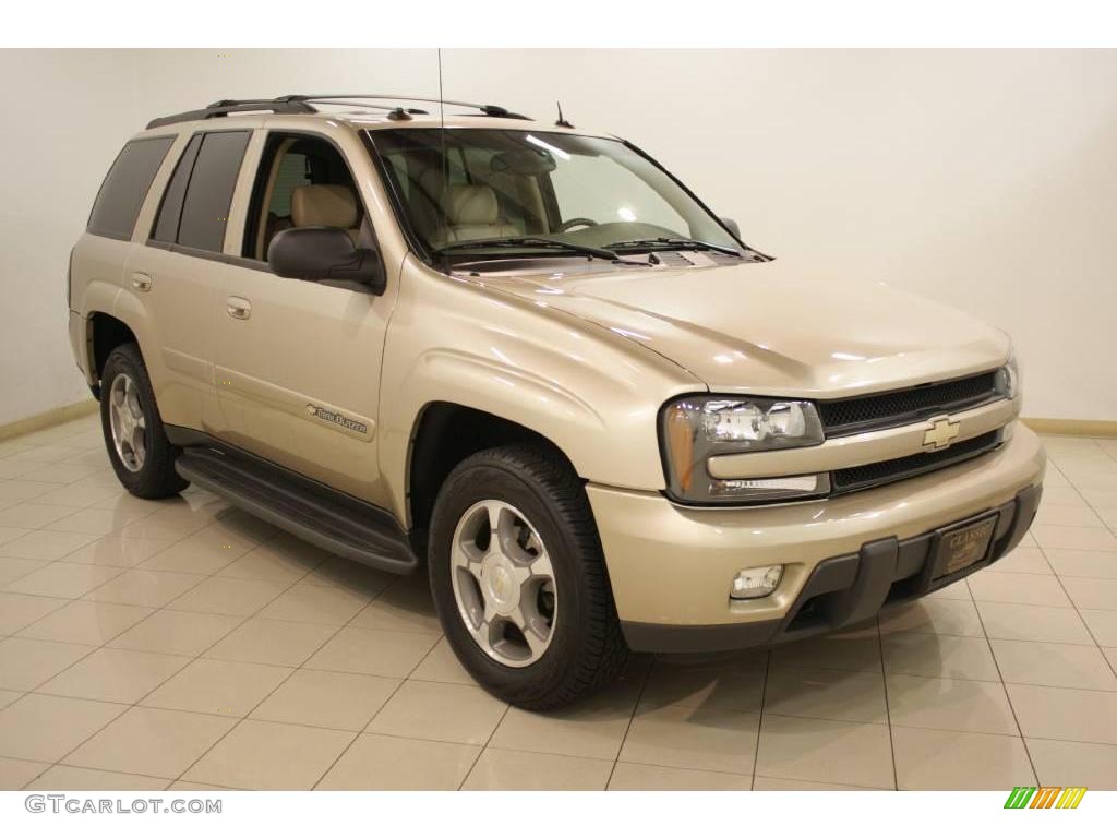 2004 TrailBlazer LT - Sandstone Metallic / Light Cashmere photo #1