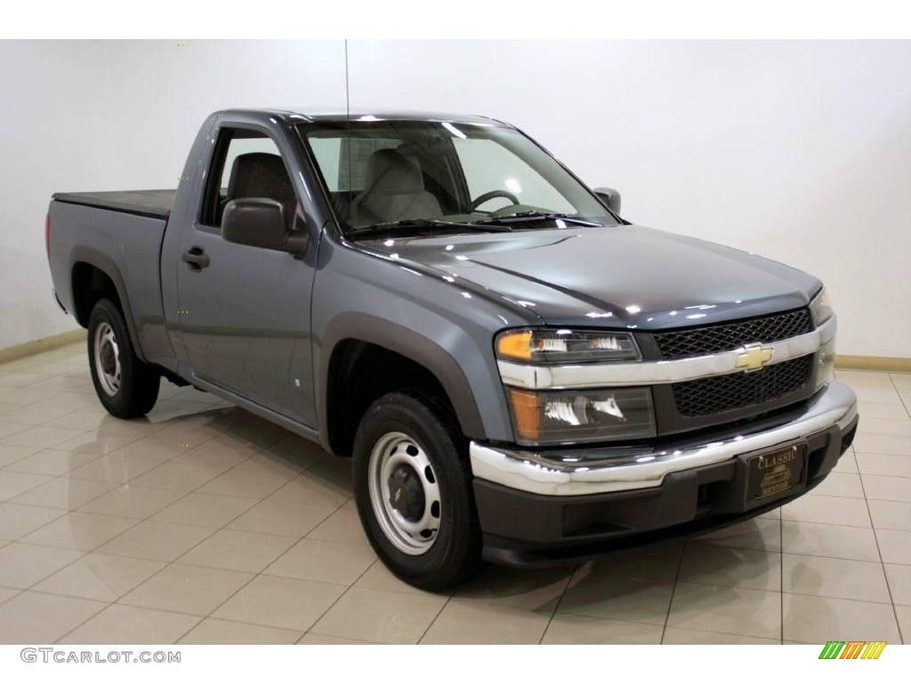 2006 Colorado Regular Cab - Blue Granite Metallic / Medium Pewter photo #1