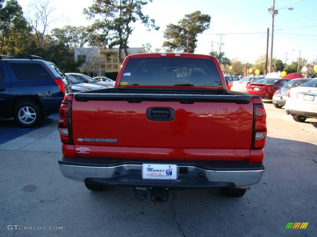 2006 Silverado 1500 LT Extended Cab - Victory Red / Tan photo #7