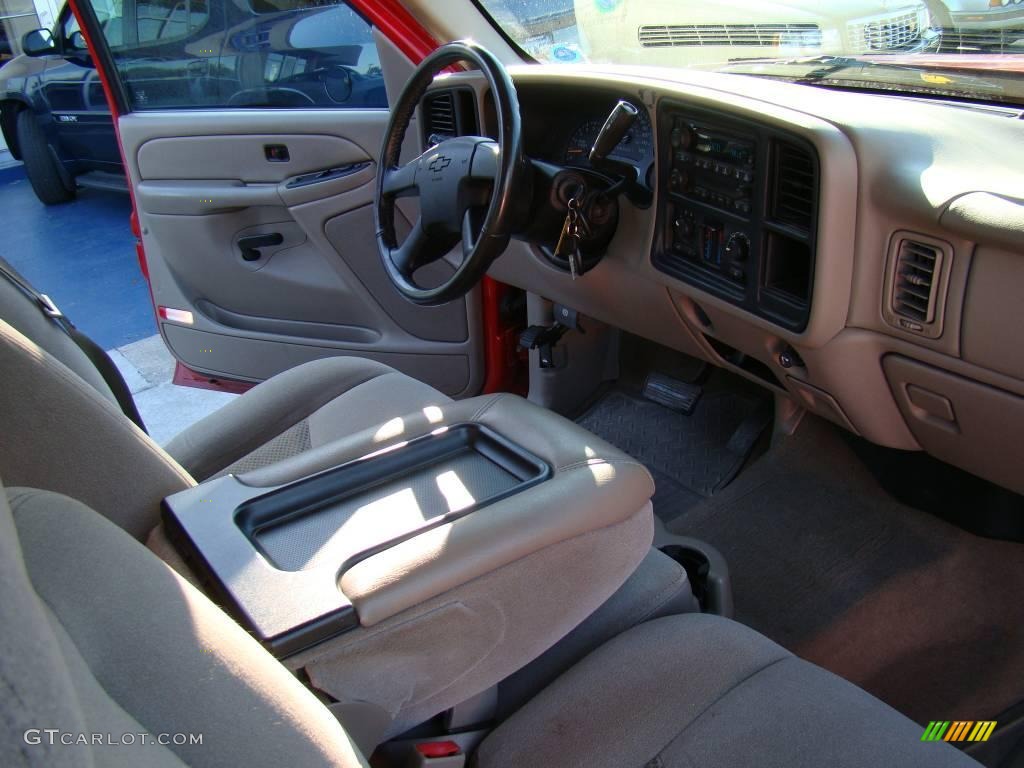 2006 Silverado 1500 LT Extended Cab - Victory Red / Tan photo #16