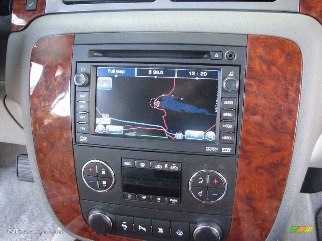 2008 Avalanche LTZ - Summit White / Ebony/Light Cashmere photo #22