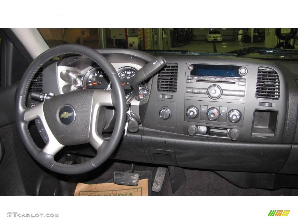 2009 Silverado 1500 LT Crew Cab 4x4 - Blue Granite Metallic / Dark Titanium photo #17