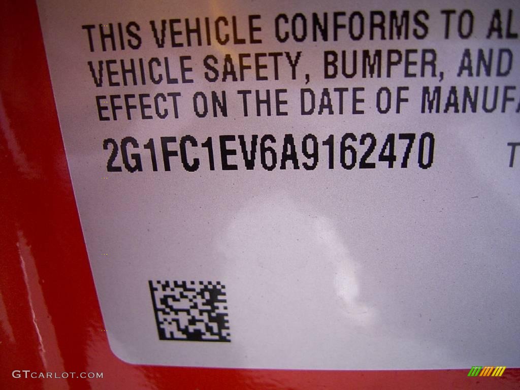 2010 Camaro LT/RS Coupe - Inferno Orange Metallic / Black photo #10