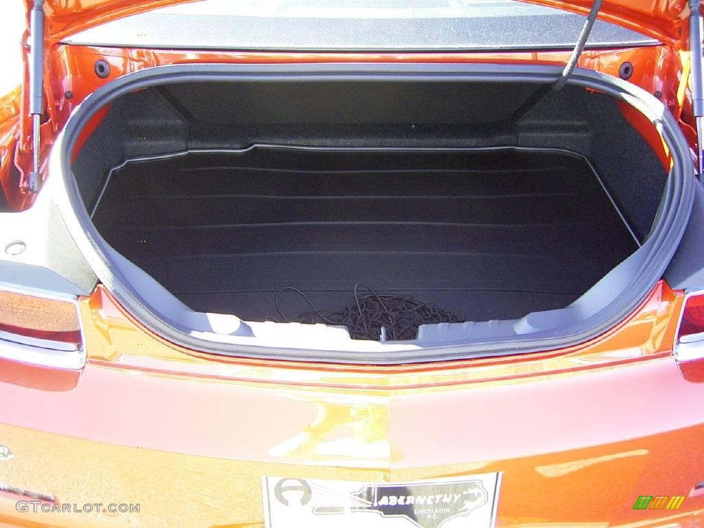 2010 Camaro LT/RS Coupe - Inferno Orange Metallic / Black photo #11