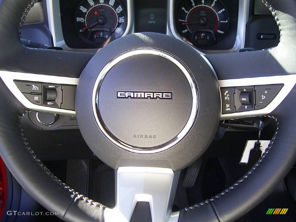 2010 Camaro LT/RS Coupe - Inferno Orange Metallic / Black photo #23