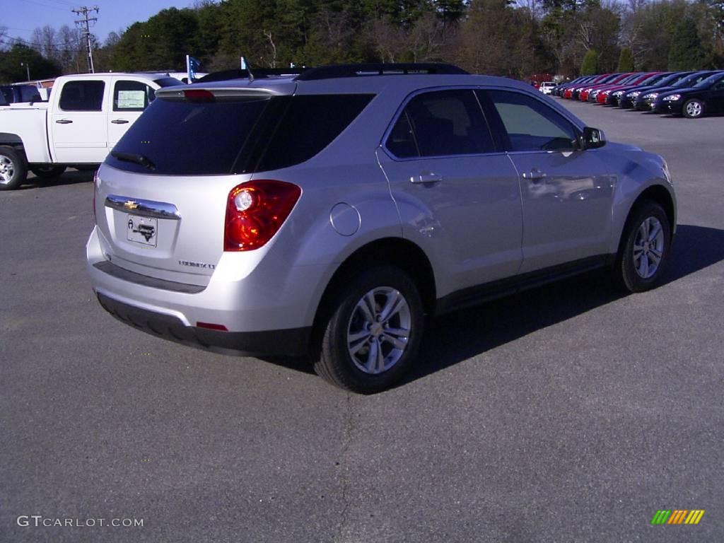 2010 Equinox LT - Silver Ice Metallic / Jet Black/Light Titanium photo #3