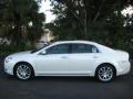White Diamond Tricoat - Malibu LTZ Sedan Photo No. 4