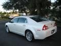 White Diamond Tricoat - Malibu LTZ Sedan Photo No. 5