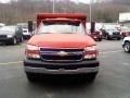 2007 Victory Red Chevrolet Silverado 3500HD Regular Cab Chassis Dump Truck  photo #2